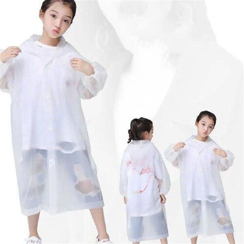 Reusable Clear Eva Rain Portable Raincoat Rain Coats