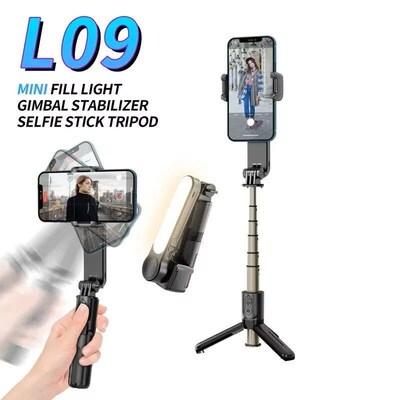 Handheld Selfie  Gimbal Stabilizer Holder Adjustable Fill Li