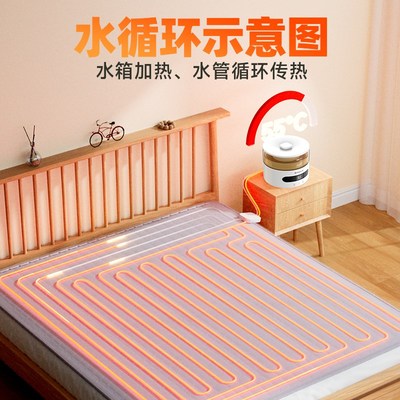 水暖电热毯单人水循环家用冬季恒温暖脚全的调温电褥子d390