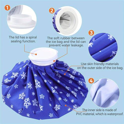 Cooler Bag Reuable Ice Bag Set for Pain Relief 6  9  11  Siz