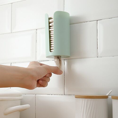 Nail-Free Creative Plastic Garbage Bag Holder Wall Mounted T