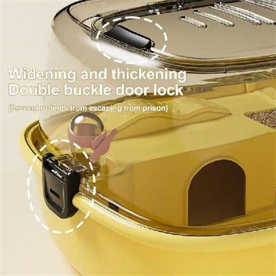 Double Layer New Hamster Cage Extra Large Panoramic Acrylic