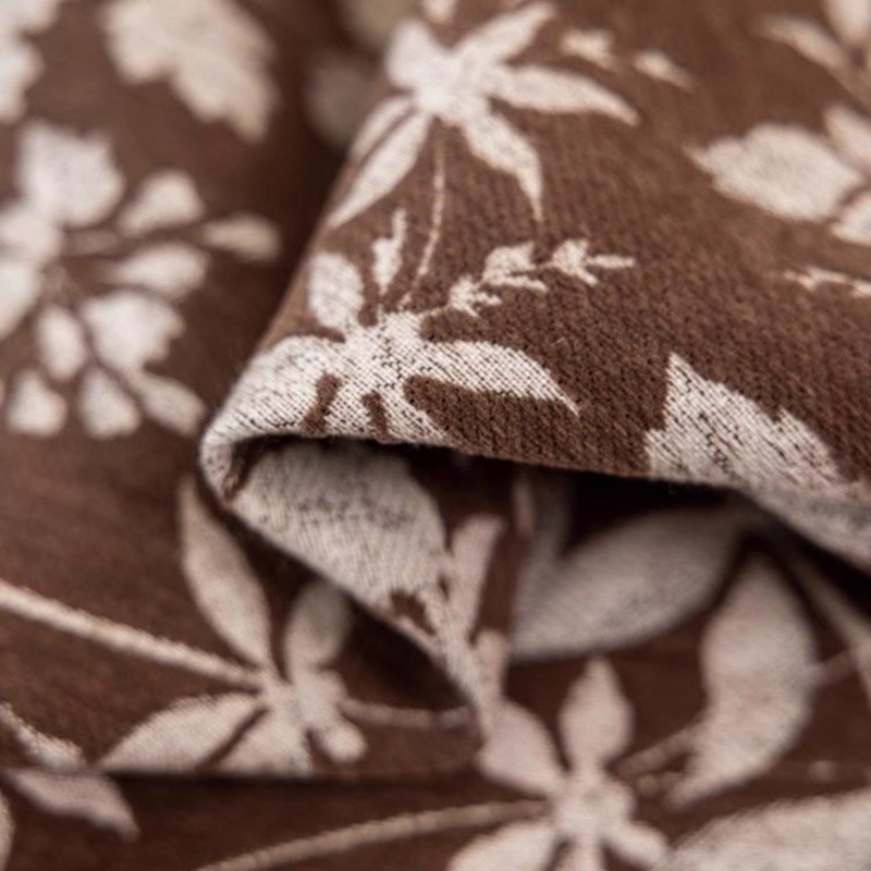 南洋花园雪尼尔沙发面料加厚座椅抱枕面布料花卉纹理透气提花,居家布艺,海绵垫/布料/面料/手工diy,淘宝优惠券,粉丝福利购,淘宝优惠卷