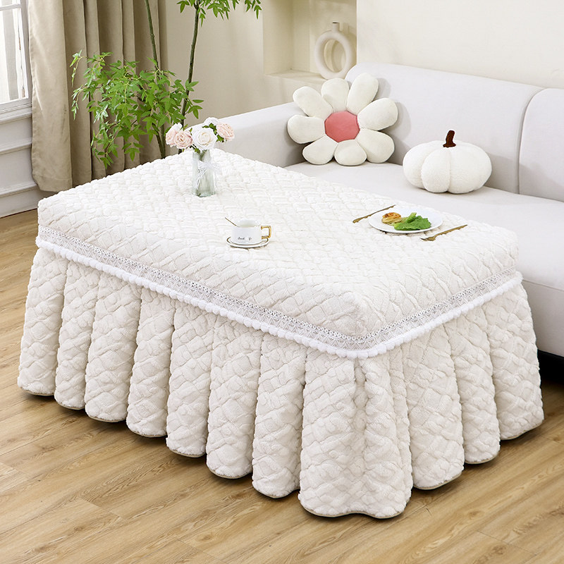 裙式烤火桌罩长方形茶几桌布冬季加绒加厚电炉罩烤火罩202新款,居家布艺,烤火罩,淘宝优惠券,粉丝福利购,淘宝优惠卷