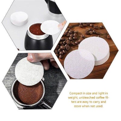 500 Pcs Coffee Filter Paper Replace Filtering Filters
