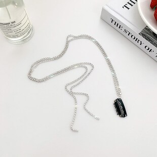 Rhinestone Chains Tassel Hair Band Temperament Braided Cryst
