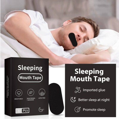 30/60/90Pcs Anti Snoring Mouth Tape Better Sleeping Mouth Br