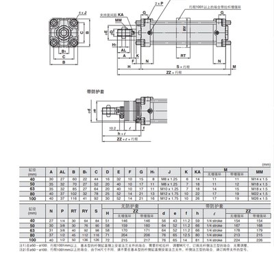 韩国意新泰克ISTC气缸ISM B-S 30   5  55 0 75 100