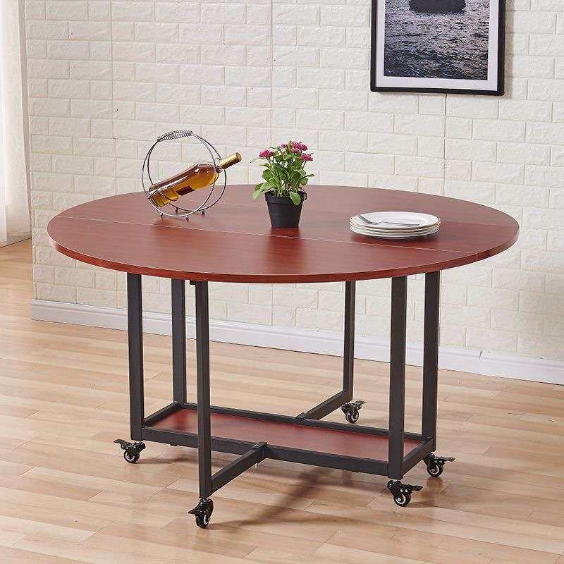 折叠大圆桌餐桌家用小户型可移动饭桌省空间收纳茶几多层火锅桌子,3C数码配件,其它配件,淘宝优惠券,粉丝福利购,淘宝优惠卷