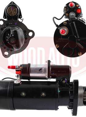 康明斯起动机马达DELCO REMY 42MT起动机1990453起动机24V12齿