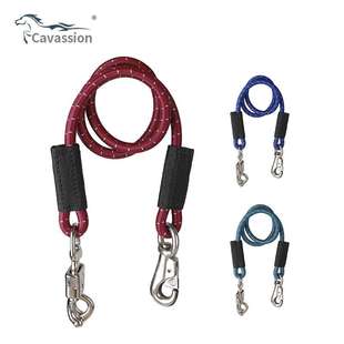 弹力拴马绳连接带吊马桩栓马安全绳耐磨防咬马术马房用品8218125