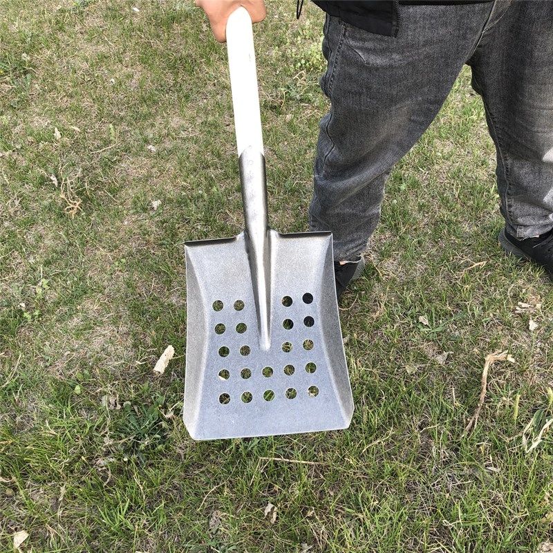 农用锰钢大方锹带洞漏玉米粒筛网铁杴粪铲清理垃圾石子下水道铁锹,农机/农具/农膜,铲子,淘宝优惠券,粉丝福利购,淘宝优惠卷