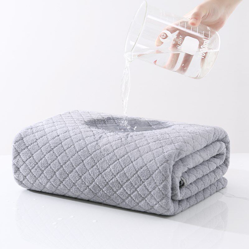 浴巾男款浴袍可穿式速干202新款非全棉男士专用大人不掉毛洗澡