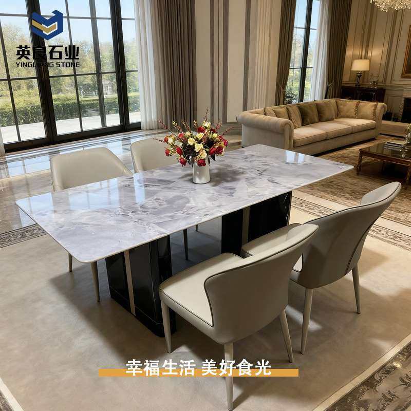 法式全石材大理石餐桌组合小户型家用复古现代轻奢石简约圆形餐,3C数码配件,其它配件,淘宝优惠券,粉丝福利购,淘宝优惠卷