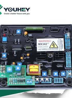 MX342-2 调压板自动电压调节器AVR E000-23422 励磁发电机控制模