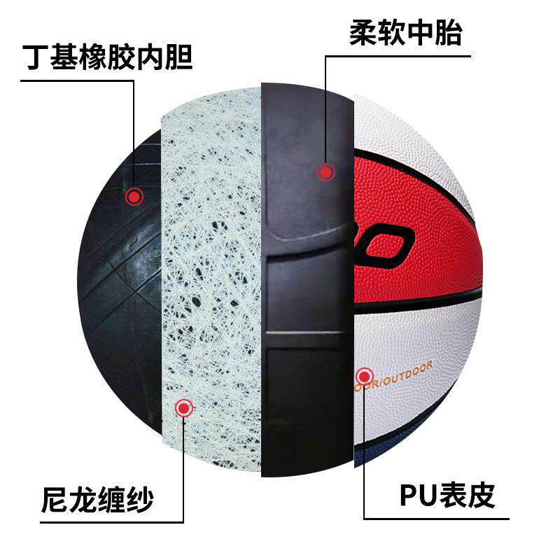 5号儿童PU篮球学校培训机构乔丹篮球学生耐磨防尘4号7号篮球定制