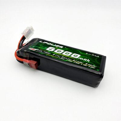 外贸出口插头6000mah6S22.2V倍率航模聚合物锂电池
