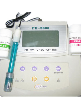 厂家热卖定制台式酸度计多功能水质检测仪实验室pH计电导率ph203