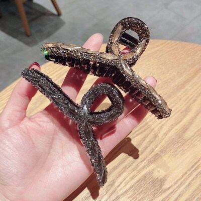 Full Diamond Large Elegant Hair Catch Claws Fashion Hair Acc