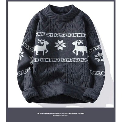 2024 Winter sweater new High End Luxury Cashmere Sweater Men