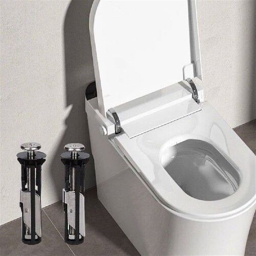 2pcs Heavy Duty Toilet Seat Fastener Bolt Kit Stainless