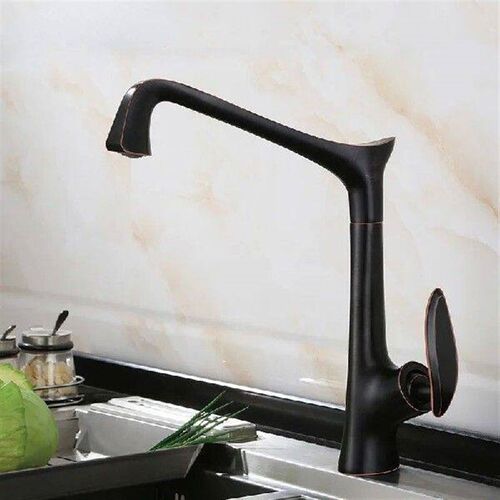 All-copper Kitchen Sink Faucet with Hot and Cold Water