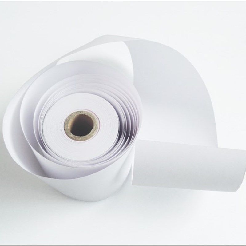 收银纸75x0单层针式打印机纸 超市小票据 75*0mm一联针式打印纸