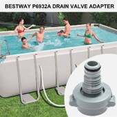 Drain Swimming Hose Fitting Drainage Adapter Pool