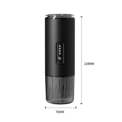 New 3 in 1 Wireless Portable Espresso Machine Capsule Coffee