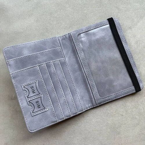 Rfid Blocking Peronalied Paport ver World Map Compa with Ela