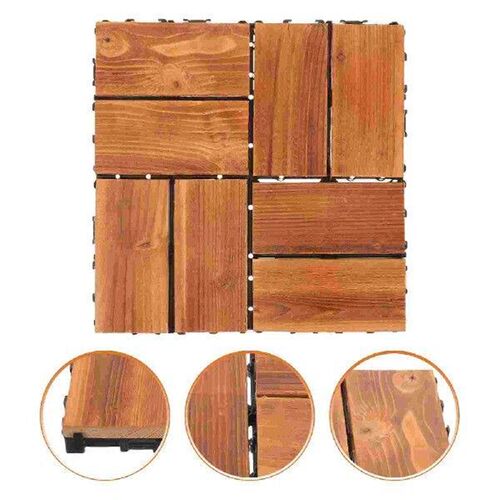 Thicken Outdoor Tiles Flooring for outside Patio Wooden