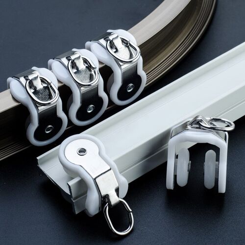 Heavy-Duty Flexible Track for Bay Window Aluminum Alloy Sile