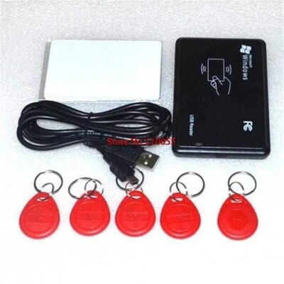 Free Ship New Security Black USB RFID ID Reader Proximity Sm