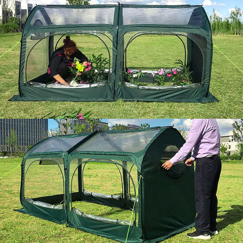 Home & Garden Pop Up Greenhouse Cover, Flower House, Mini Ga