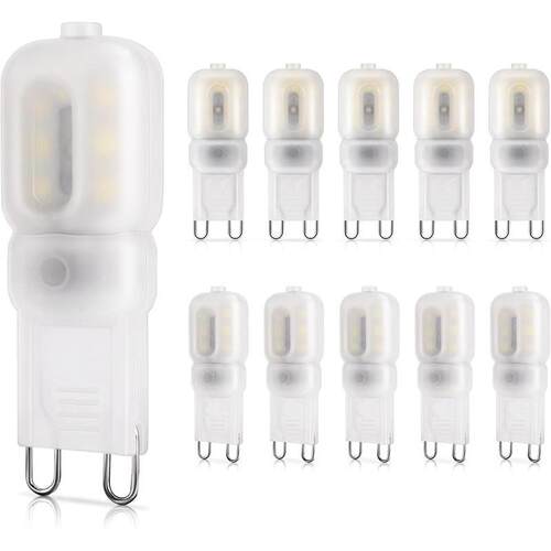 可调光G9贴片灯珠led玉米灯珠 220V高亮PC灯罩灯珠光源厂家