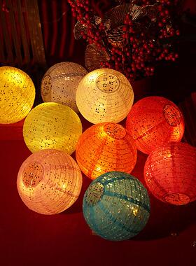 结婚婚房装饰灯笼挂饰婚礼卧室客厅场景布置婚庆用品拉花宫灯挂件