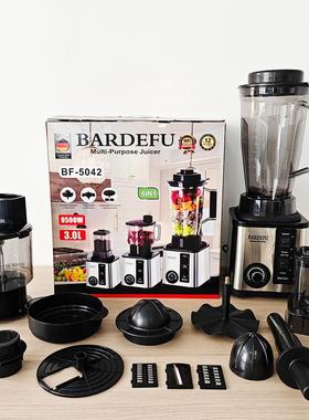 3L6in1blender不锈钢大容量金属破壁机榨汁机绞肉机跨境破壁机