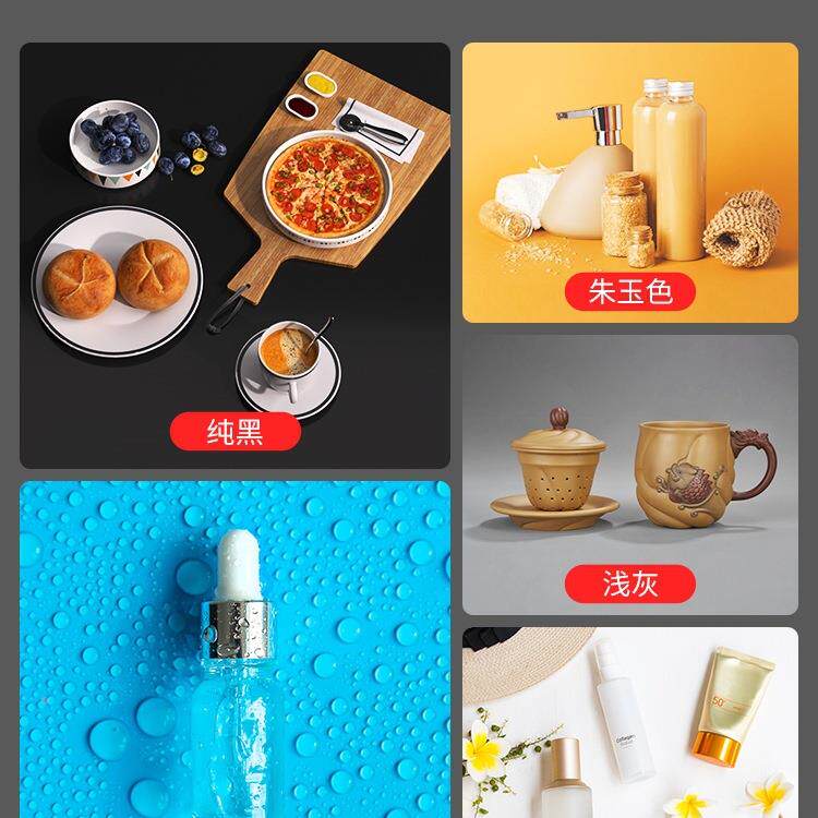 高清摄影棚具小型拍照灯箱白底拍无摄道FYK折叠棚影设备珠宝拍摄