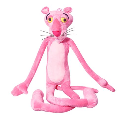 迎接亲游戏道具抖音粉色长腿豹公仔结婚礼堵拦门恶搞整蛊新郎伴郎