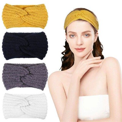 4piece Bohemia Headbands Braided Stable Fixation And Good