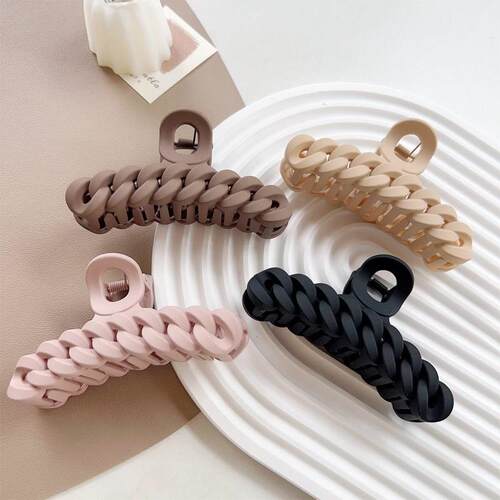 Large tail Luxury Hair Clips for Women Korean Claw Clips Thi