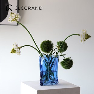 绿石竹仿真花客厅装饰假花摆件高品质绿毛球花艺插花花束家居摆设