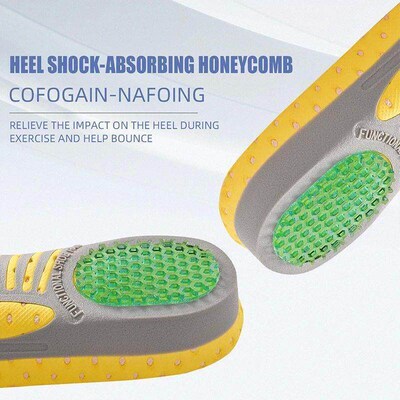 Orthotic Insole Arch Support PVC Flat Foot Health Shoe Sole