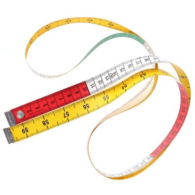 1pcs 1.5m 60in Button Tailor Measure Tape Sewing Tools Flat