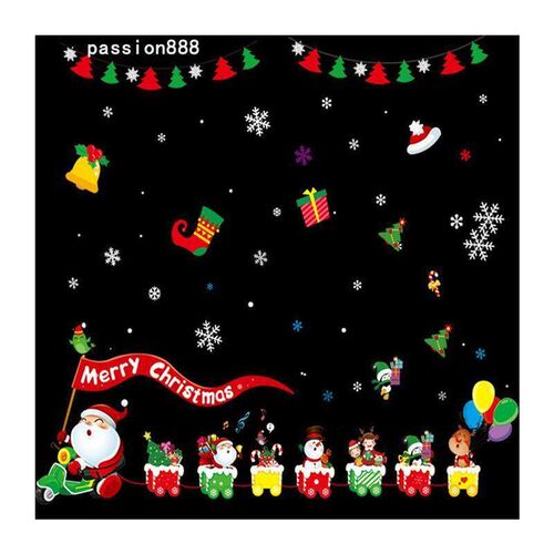 Christmas Decorative Window Stickers圣诞窗贴玻璃贴纸