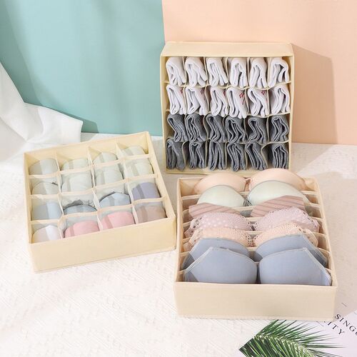 3PCs Underwear Organizers Storage Box Wardrobe Storage Organ