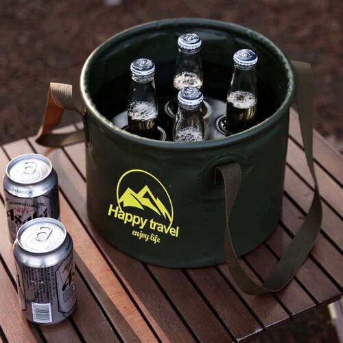 Outdoor Folding Bucket Portable Camping Hand Washbasin Outdo