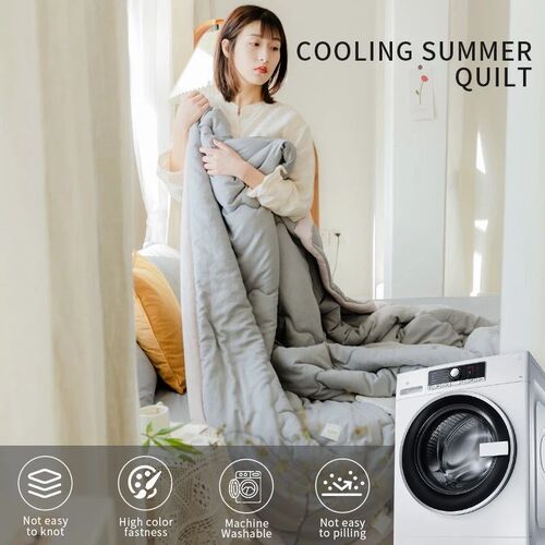 2024 new Japanese polyester cotton quilted summer quilt skin