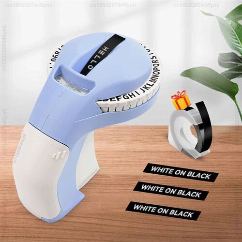 B90 Manual Label Maker 3D Embossing Label Printer Similar as