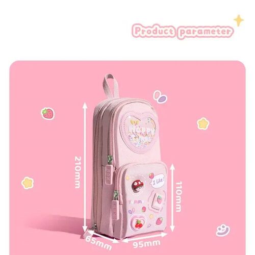 1pcs Kawaii Pencil Cases Large Capacity  Pencil Bag Pouch Ho